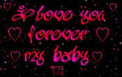 je t'aime trop mon bebe!!!!