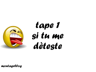 tu tape quoi?